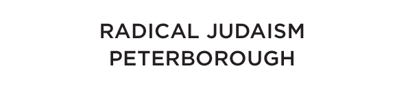 Radical Judaism Peterborough logo